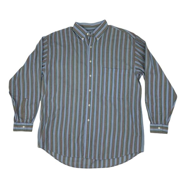 Vintage Paul Smith Dress Shirt Men's Size 3 Long Sleeve Button Down Striped 90s - Picture 1 of 11